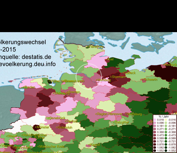 Pinneberg, Landkreis Bevölkerung, Einwohner, Fläche